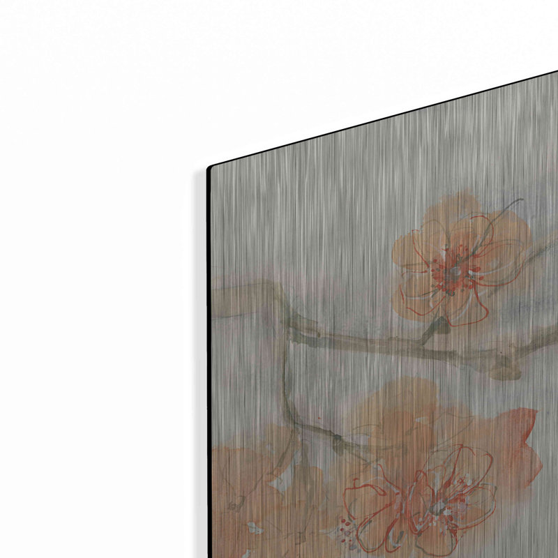 «Peach Blossom I» par Chris Paschke, H 12 po x l 24 po