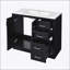 Ensemble de meuble-lavabo autoportant 36 po avec lavabo en céramique 36 po, structure en bois massif et grand rangement-1308309942-1308309936