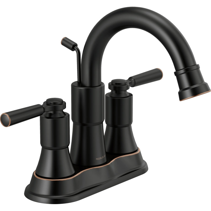 Westchester Centerset Bathroom Faucet with Drain Assembly, Oil Bronze