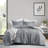 2-Piece Twin/Twin XL Soft Washed Pleated Comforter Set