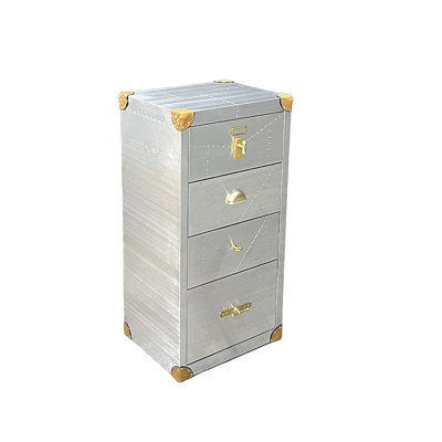 Buffet de rangement style industriel 19,68 po