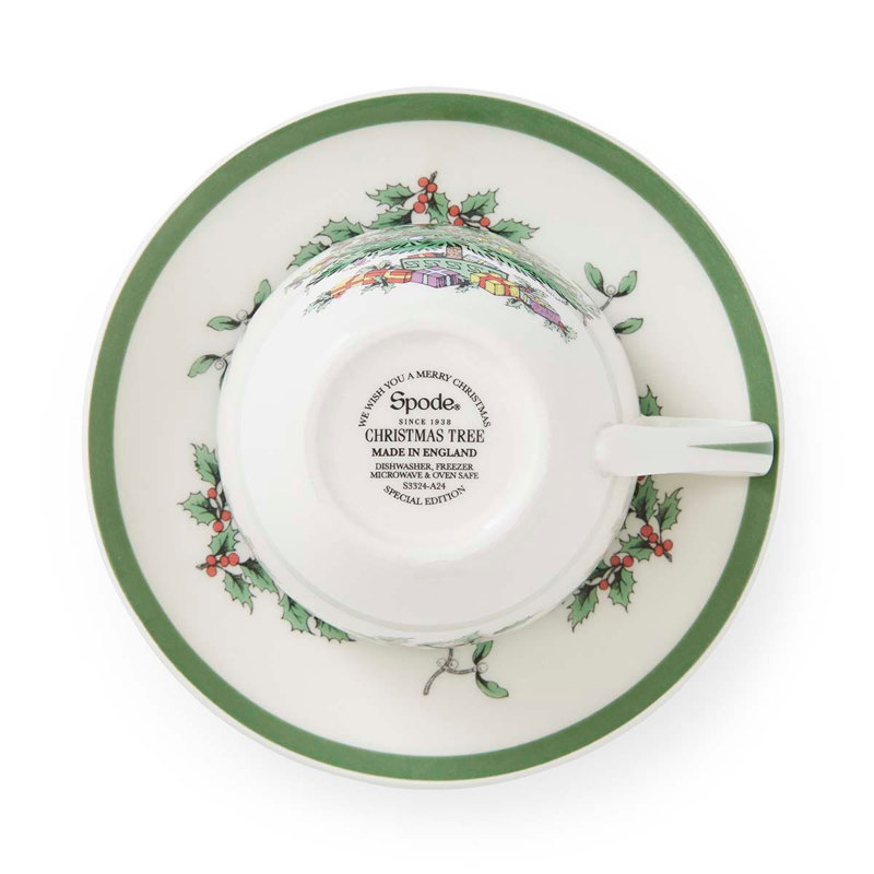 7 Oz Teacup & Saucer
