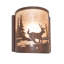 1 - Light Flush Mounted Sconce