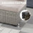 Clute Arnoltice 5 - Person Outdoor Wicker Rattan Patio Sofa Seating Group With Armless Chairs And Fire Pit Table-1476783909