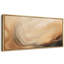 «Abstract Brown Strokes Relaxing Calm», impression sur toile encadrée surdimensionnée-111653586-111653588