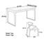 Bureau moderne en noyer noir-1730444114