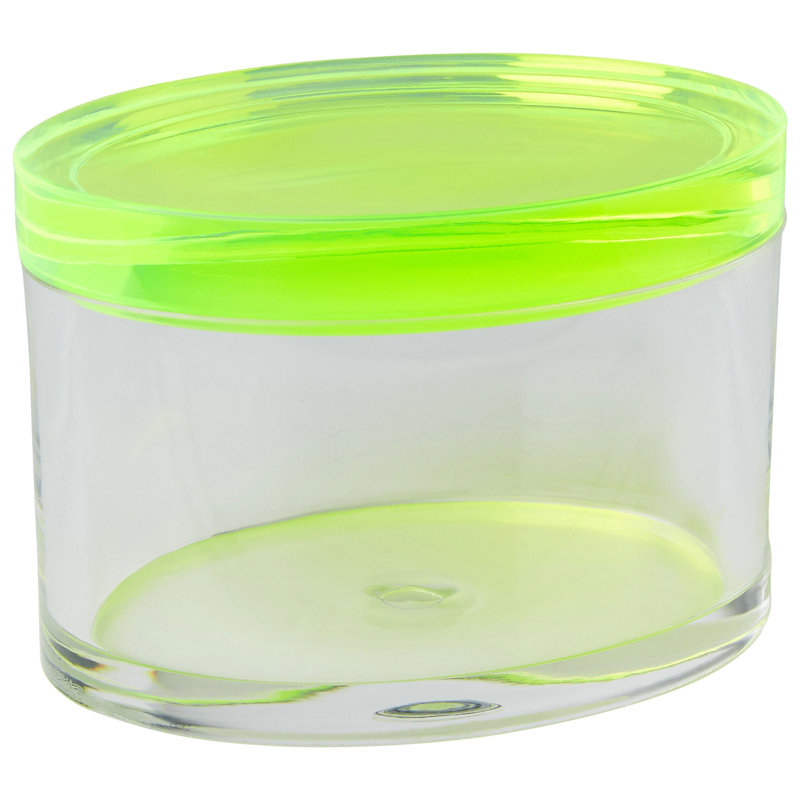 Gift Company Acrylic Decorative Bin, Green