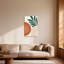 Abstract Abstract Leaf Circle Lines Pattern Art Print