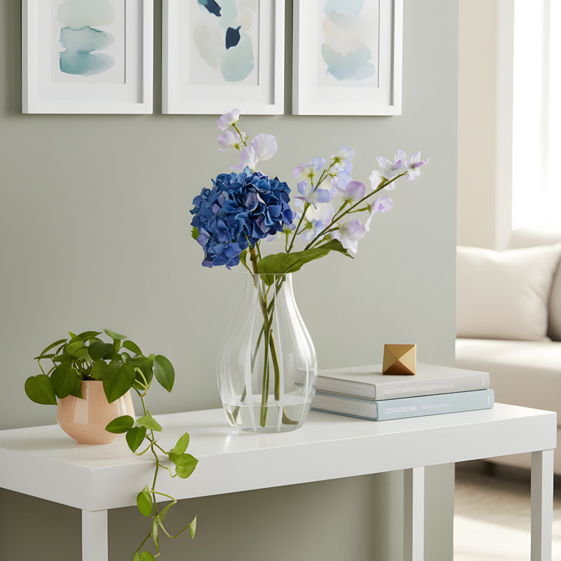 Judkins - vase blanc - blanc, transparent