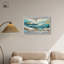 Reproduction d'art sur toile encadrée "Golden Tides" par Art Remedy, cadre blanc, 30 x 20-135655515-135655524
