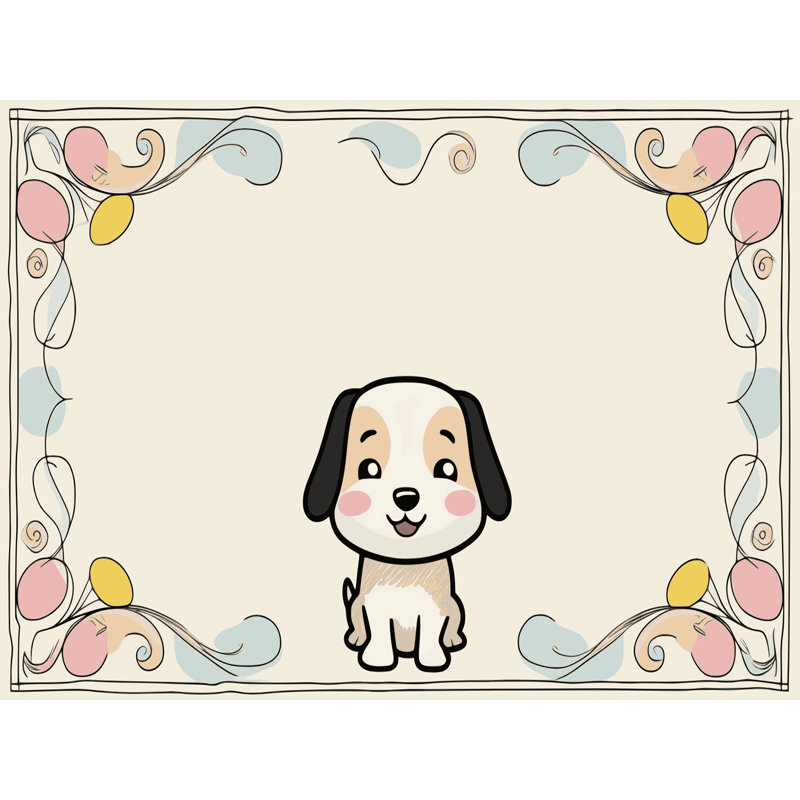 Tapis pour enfants East Urban Home, Rectangulaire 2 pi x 3 pi