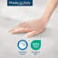 Grand matelas hybride 12 po avec ressorts ensachés et mousse à mémoire de forme, fermeté moyenne, soulagement de la pression