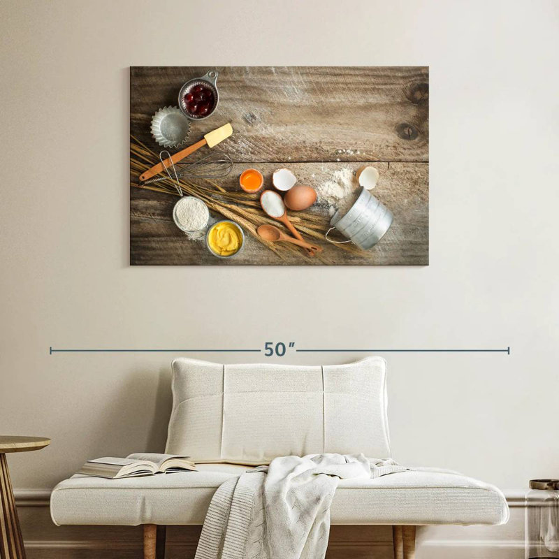 Baking Essentials, 26" H x 39" W