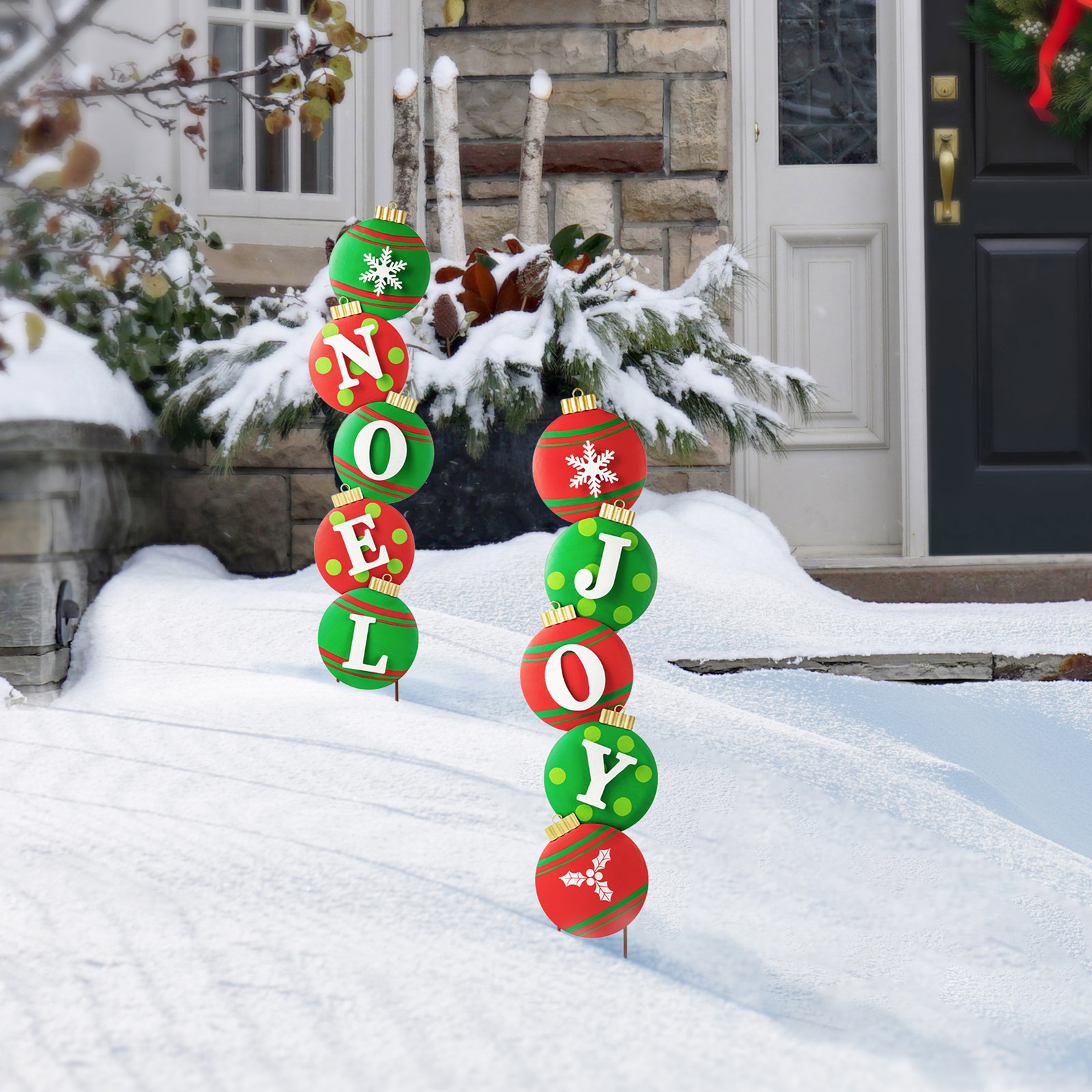 Weather Resistant Metal Christmas Decoration