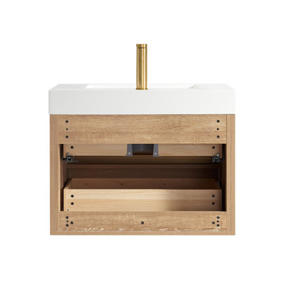 Vali Wall-Mounted Single Bathroom Vanity Set