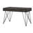 Dauphin Solid Wood Iron Writing Desk