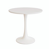 Chloey Round Conference Table Table Mid-century Dining Table Pedestal Dining Table End Table Leisure Coffee Table