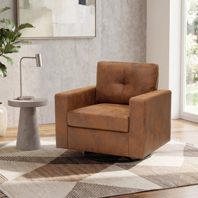 Modern Accent Chair Comfy Upholstered Leisure Single Sofa Chair For Living Room Bedroom Apartment Office