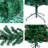 Artificial Christmas Tree with LED String Lights-930530732