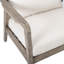 Fauteuil club d'extérieur en acacia avec coussins Curtis-748664734