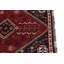 Tapis unique en laine noué à la main style Shiraz des années 2010 de 3 pi 6 po x 4 pi 11 po rouge