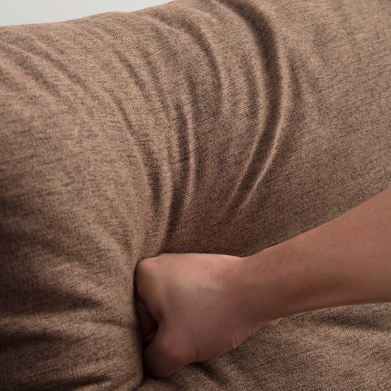 Navari Upholstered 71.65'' Sofa, Brown 100% Polyester