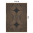 Geometric Dark Gray/Natural Easy-Care Jute-Style Indoor/Outdoor Flat Woven Area Rug-423962454-423962457