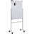 Freestanding Reversible Magnetic Small Whiteboard