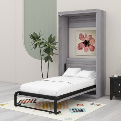 Lit plateforme en bois massif