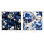 Gussie - Ensemble de 2 collages carrés floraux-101865047-101865048