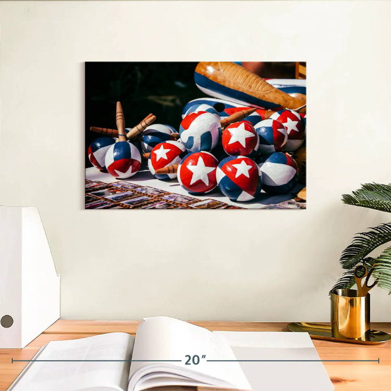 Cuban Maracas, 8" H x 12" W