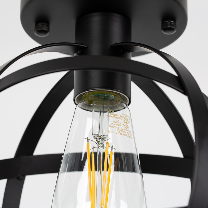 Plafonnier encastré 1 lumière 7,9 po Frazen