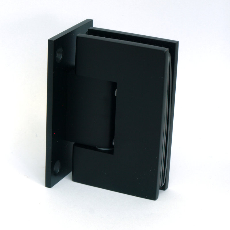 30" x 60" Hinged Frameless Tub Door With Low Iron Glass and ClearShield® Technology, Brushed Stainless Steel
