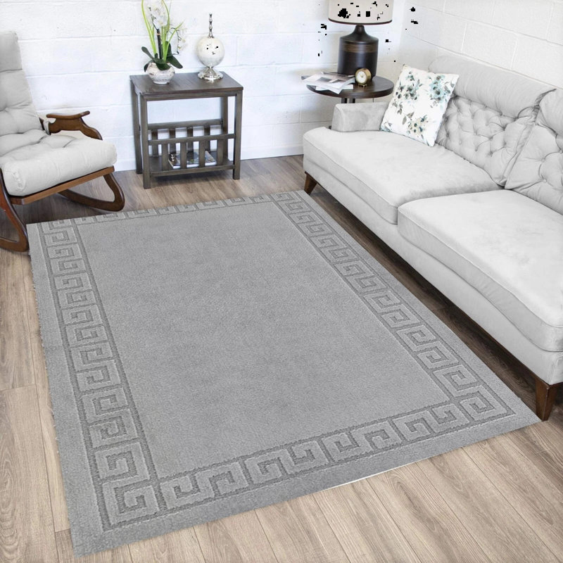 Modern Large Living Room Rugs Non Slip Area Rug Kitchen Floor Mats, Rectangle 120 x 150 cm