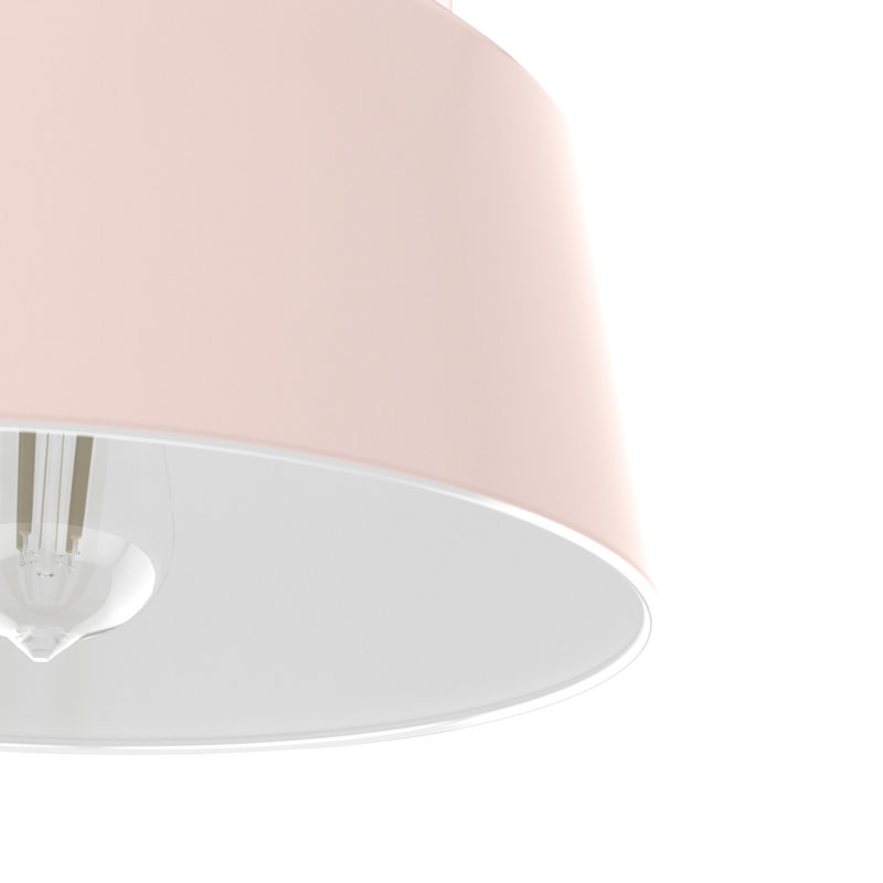 Cranbrook 1 -Light 11.5" Flush Mount, Blush Pink