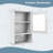 Najam Glass Wall Bathroom Cabinet-2041616317