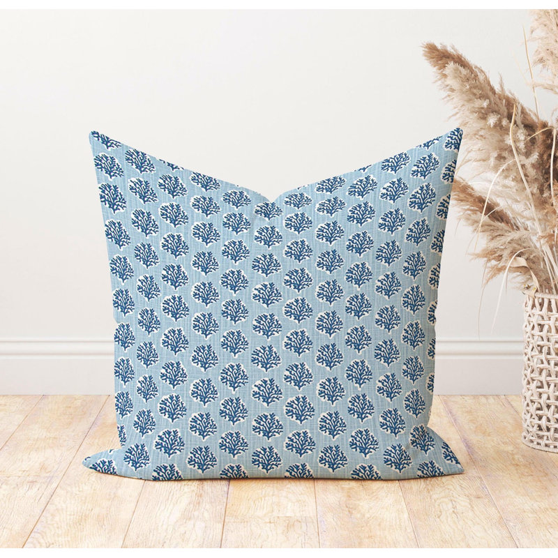 Housse de coussin en coton Mist, Carré 21 po