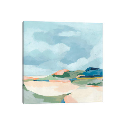 Valley Vista II by June Erica Vess - Wrapped Canvas Gallery-Wrapped Canvas Giclée