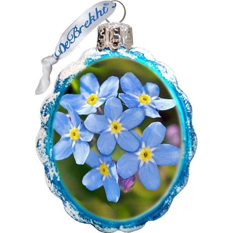 Keepsake 2'' Handmade Glass Holiday Shaped Ornament