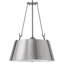 Luminaire suspendu tambour 3 lumières Cartwright avec rivets audacieux-360981999
