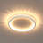 Deontee Modern Dimmable LED Flush Mount Ceiling Light with Remote Control-112577111-99207312