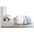 Chamblis Upholstered Wingback Bed-89228099-89228098