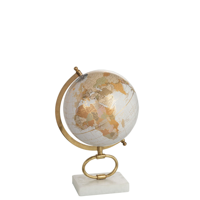 On Foot Marble Globe