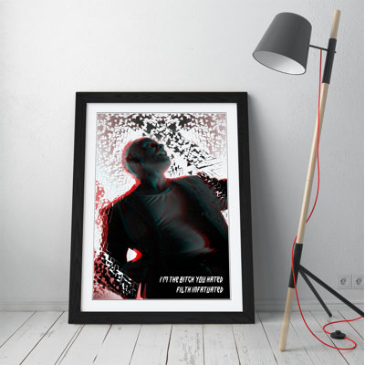 The Prodigy Keith Flint - Single Picture Frame Print on Canvas