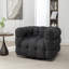 Fauteuil pivotant capitonné large de 38 po Ashyiah-83101710