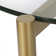 Otto Glass Top End Table
