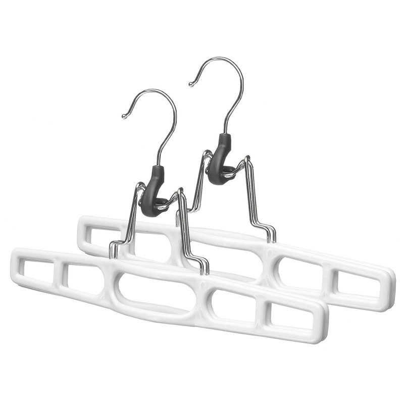 Cintre en plastique antidérapant pour jupe / pantalons Jaw Breaker