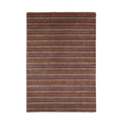 Season Striped Wool Area Rug