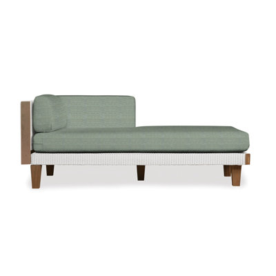 Catalina Outdoor Teak Chaise Lounge