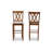 Upholstered Counter Stool with Solid Wood Frame-215584927-217710230